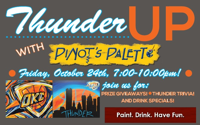 Kick Off October at Pinot's Palette!